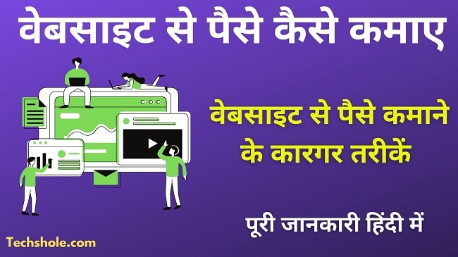 वेबसाइट से पैसे कैसे कमाए - How To Earn Money From Website In Hindi