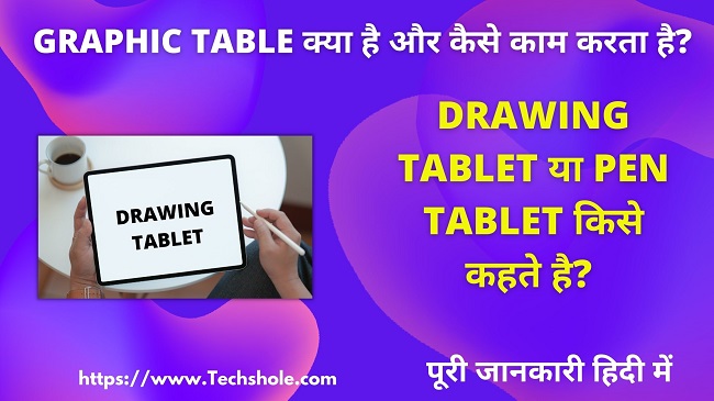 Graphic Tablet क्या है और कैसे काम करता है (Graphic Tablet in Hindi)