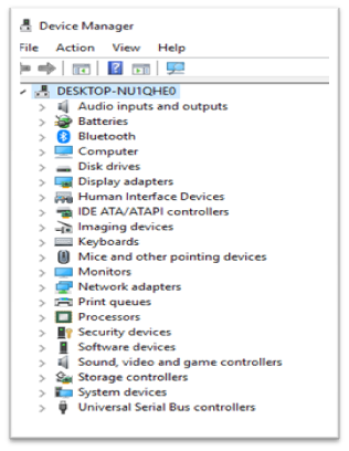 computer device manager All Device Driver list