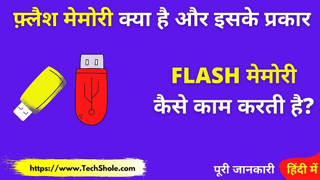 Flash Memory क्या है इसके प्रकार और कैसे काम करती है (Flash Memory in Hindi)