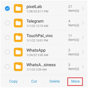 Step 1 - Create Zip File in Mobile 