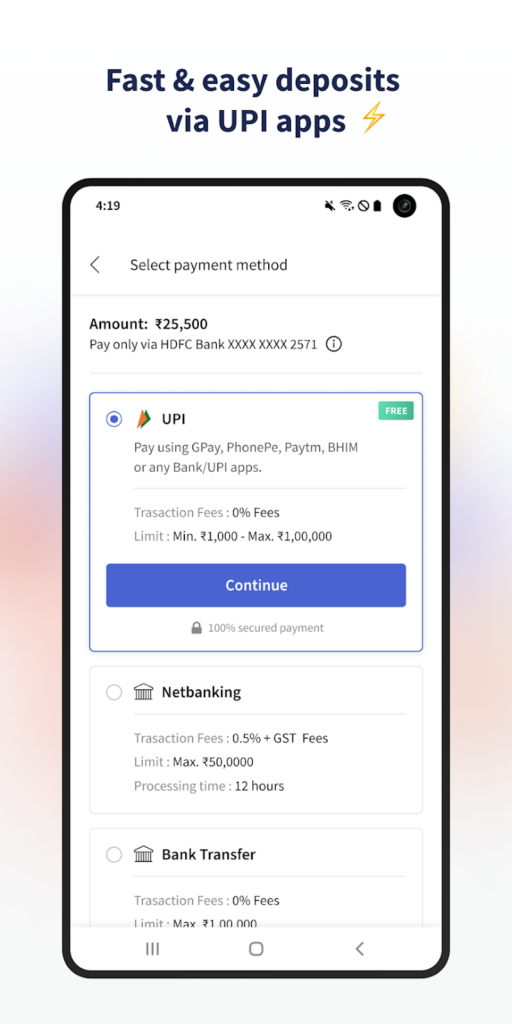 How to Add Money to CoinDcx App